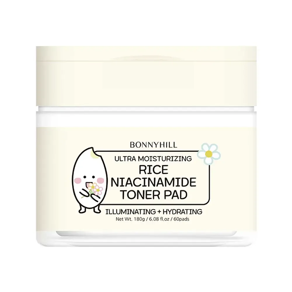 Bonnyhill Ultra Moisturizing Rice Niacinamide Toner Pad