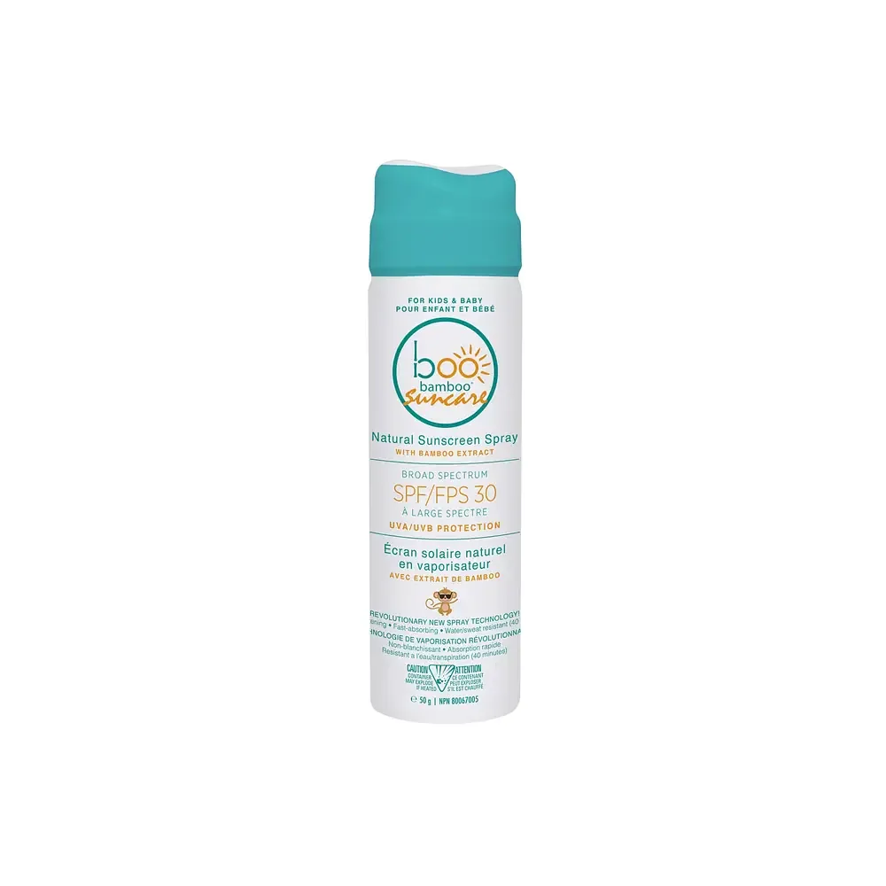 Boo Bamboo Baby Suncare Natural Sunscreen Spray SPF 30