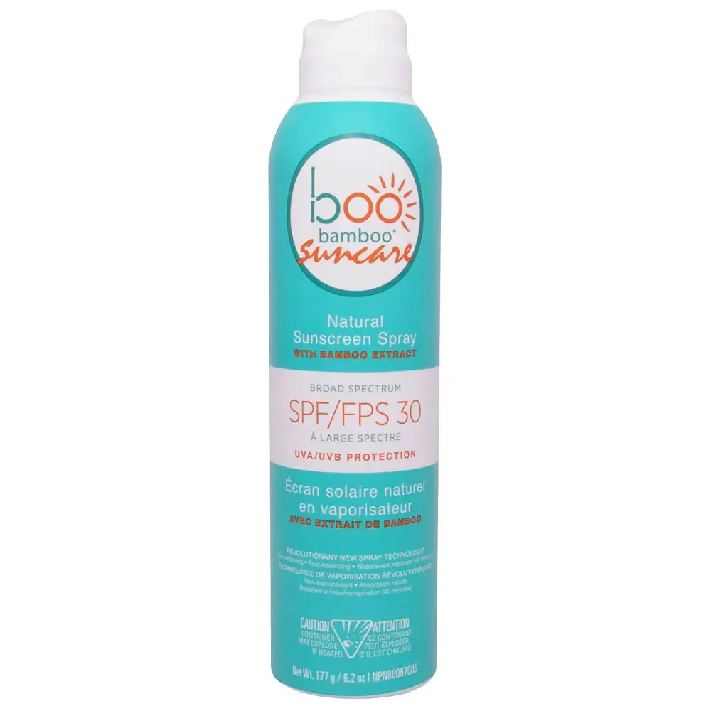 Boo Bamboo Natural Sunscreen Spray SPF 30