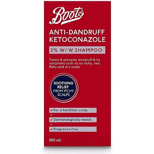 Boots Anti-Dandruff Ketoconazole 2% w/w Shampoo
