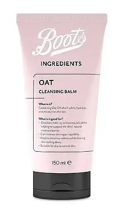 Boots Ingredients Oat Cleansing Balm