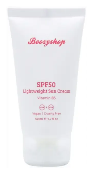 Boozyshop SPF 50 Lightweight Sun Cream