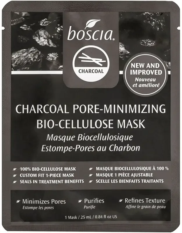 Boscia Charcoal Pore-Minimizing Bio-Cellulose Mask