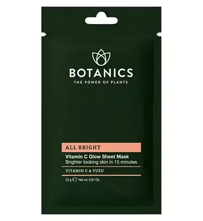 Botanics All Bright Vitamin C Glow Sheet Mask