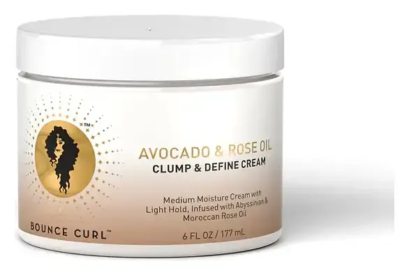 Bounce Curl Avocado & Rose Oil Clump & Define Cream