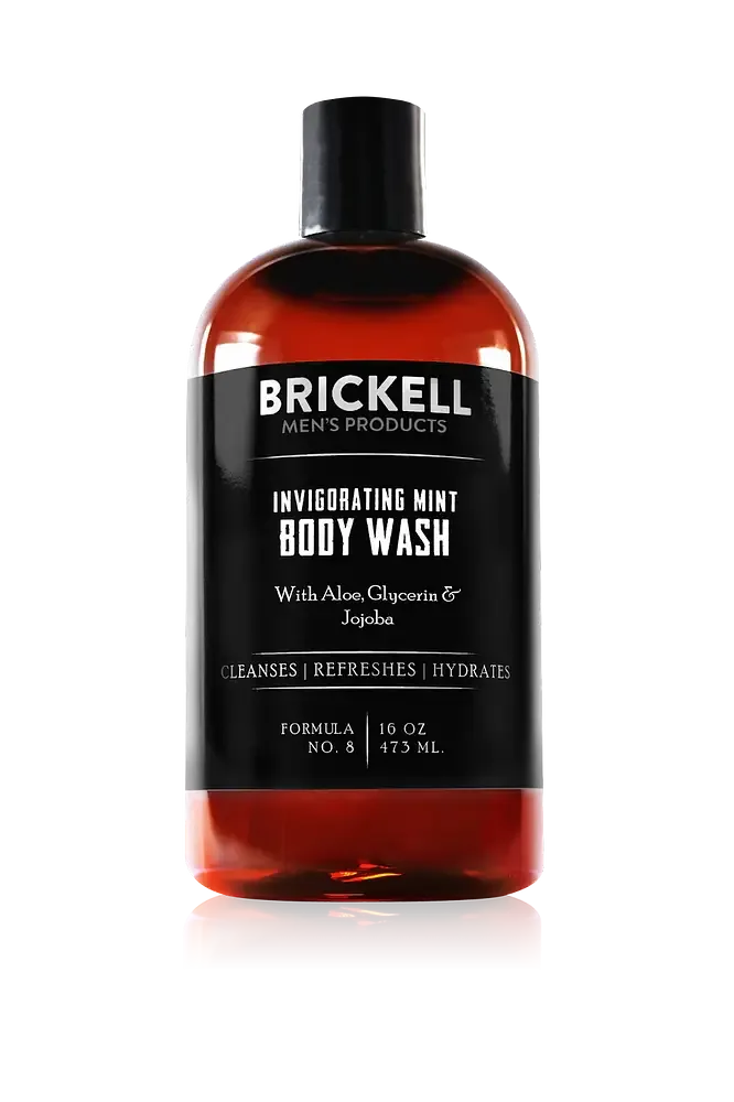 Brickell Men's Products Invigorating Body Wash For Men