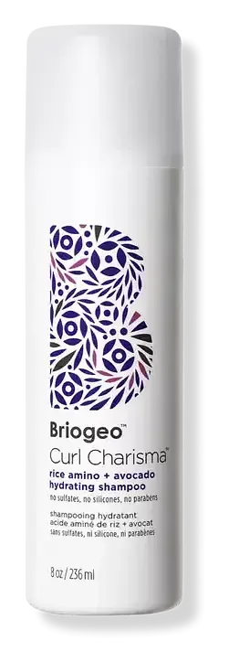 BrioGeo Curl Charisma Rice Amino + Avocado Hydrating Shampoo