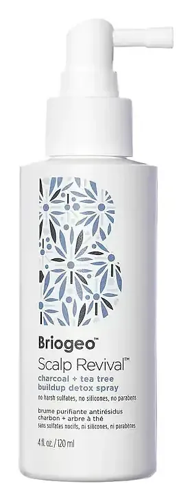 BrioGeo Scalp Revival Charcoal + Tea Tree Buildup Detox Spray