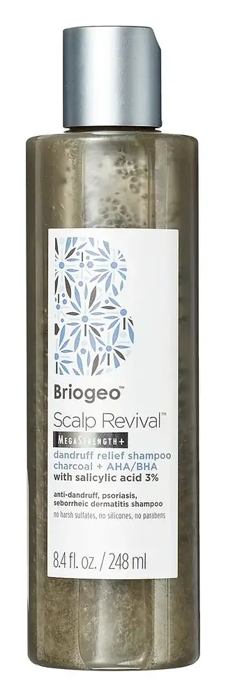 BrioGeo Scalp Revival Dandruff Relief Charcoal Shampoo