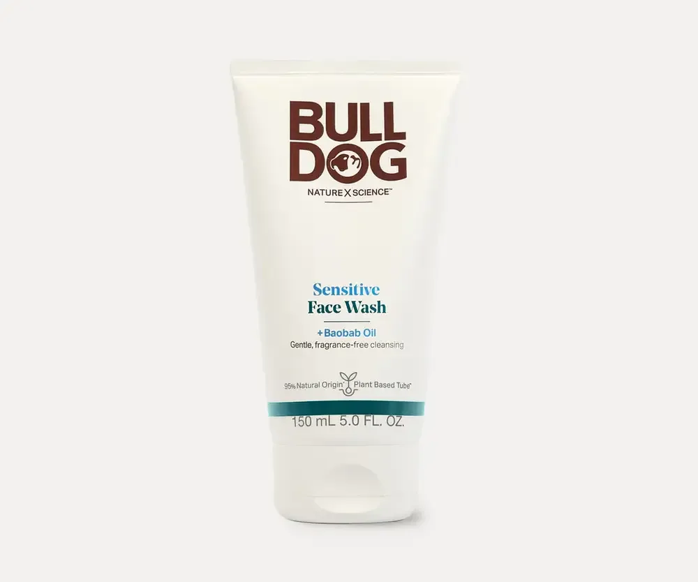 BULLDOG Sensitive Face Wash + Baobab Oil