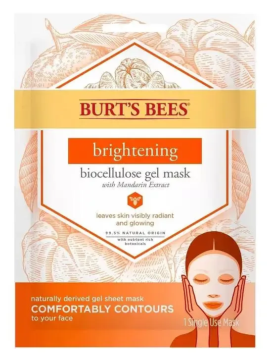 Burt's Bees Brightening Biocellulose Gel Mask