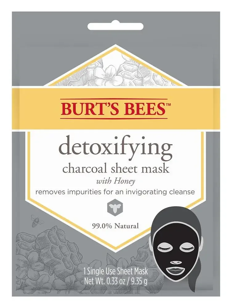 Burt's Bees Detoxifying Charcoal Sheet Face Mask