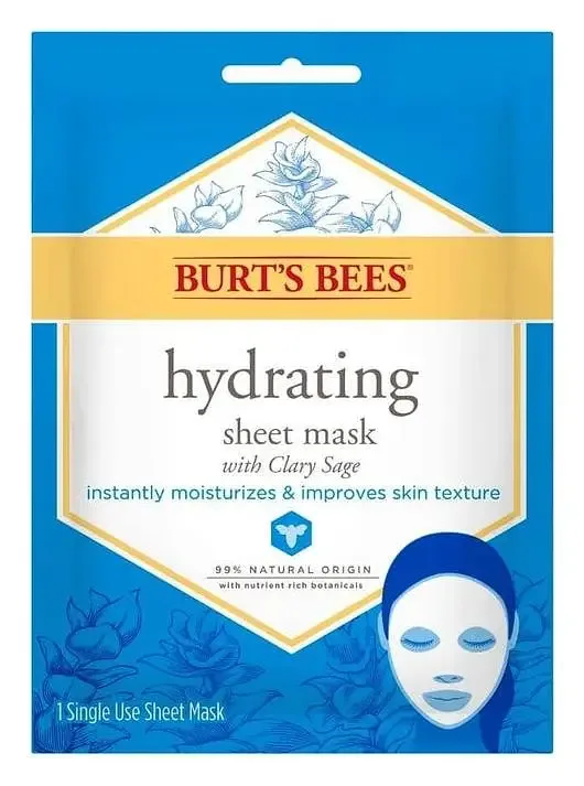 Burt's Bees Hydrating Sheet Mask with Clary Sage