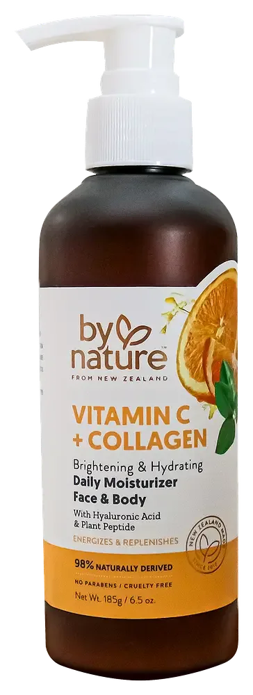 By Nature Vitamin C + Collagen Brightening & Hydrating Daily Moisturizer