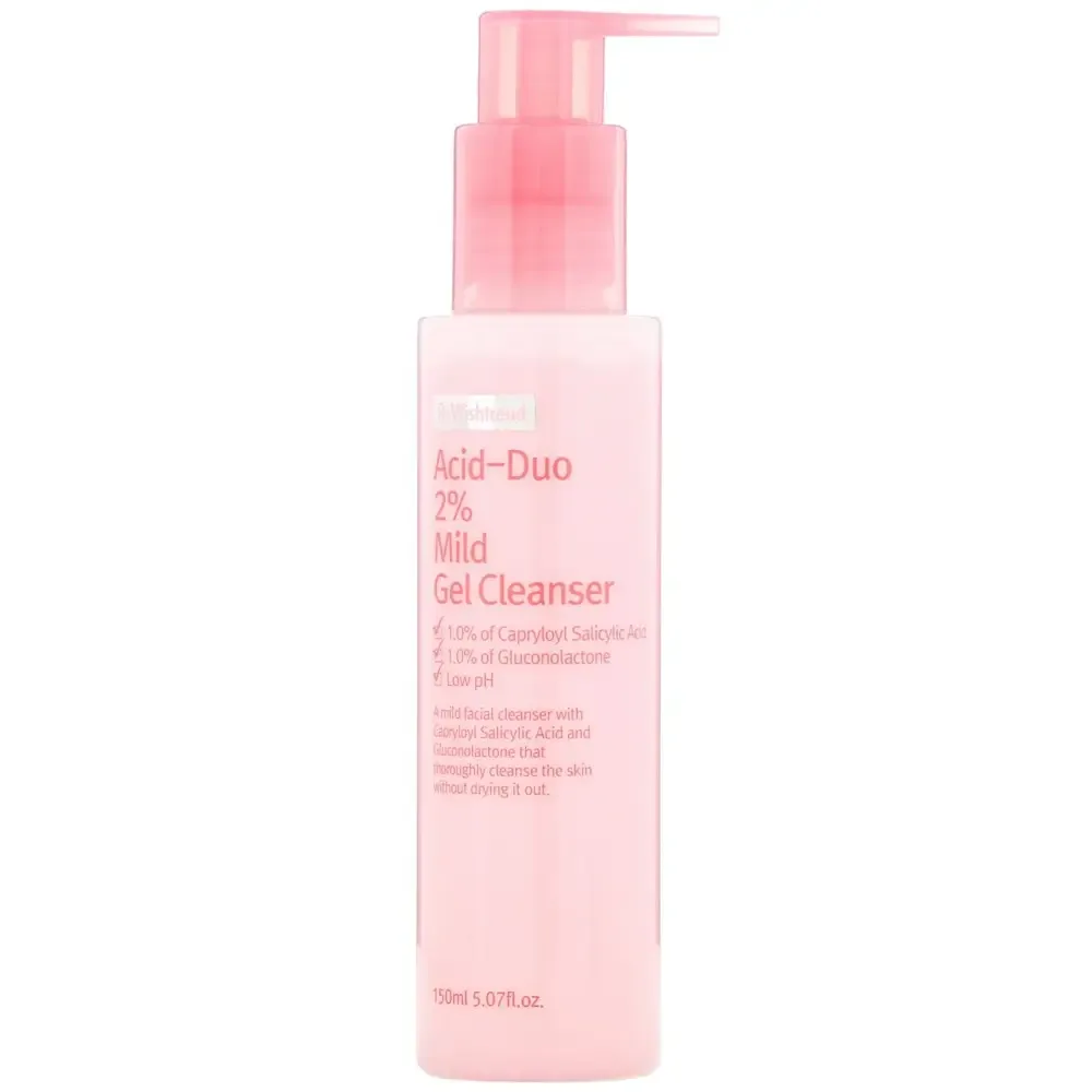 By WISHTREND Acid-duo 2% Mild Gel Cleanser
