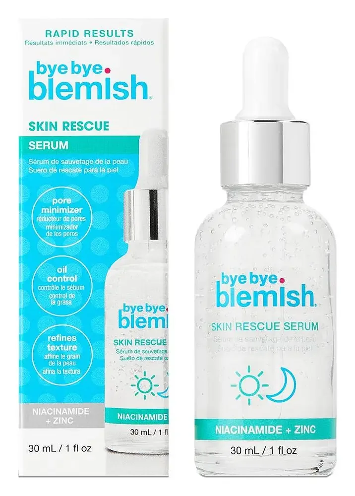 Bye Bye Blemish Skin Rescue Serum- Niacinamide + Zinc