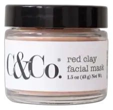 C&Co Handcrafted Skincare Red Clay Facial Mask