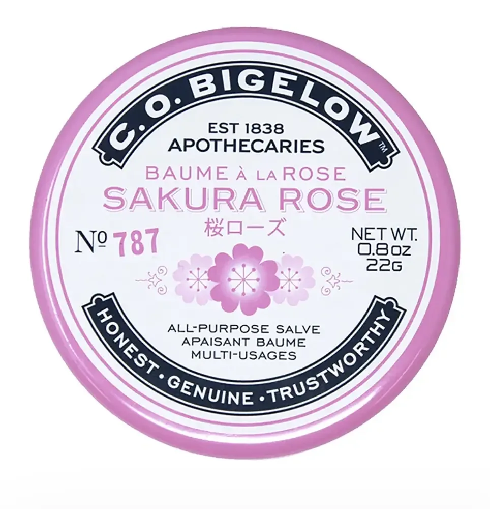 C.O. Bigelow Sakura Rose All-Purpose Salve Tin No. 787