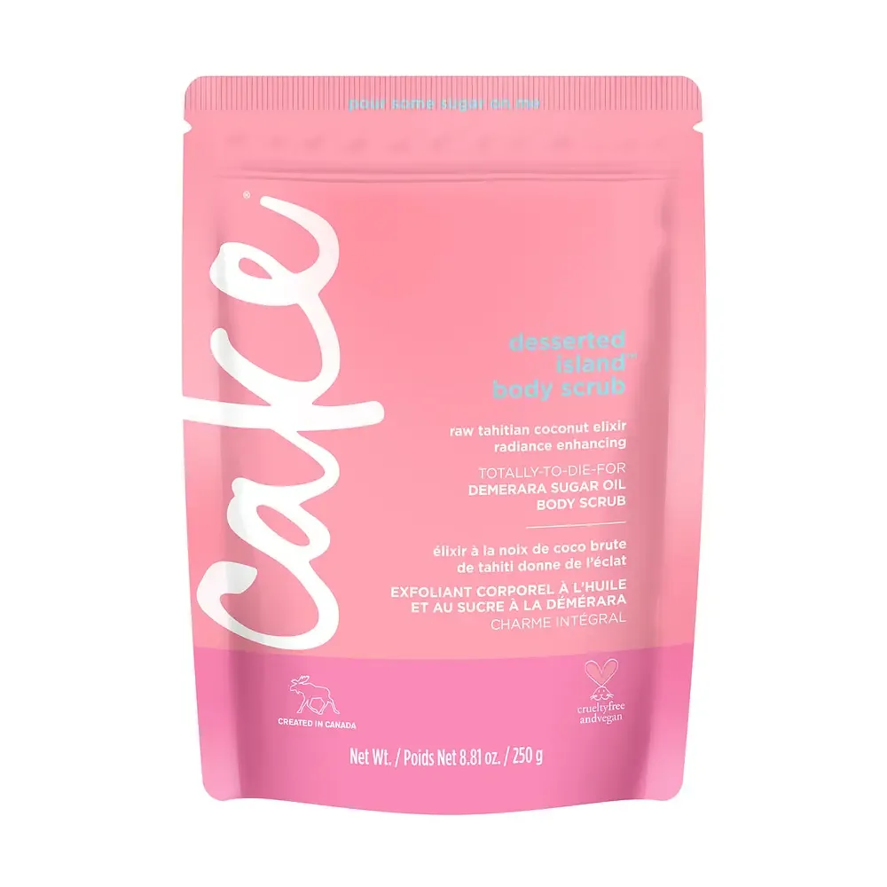 Cake Beauty Desserted Island Demerara Sugar Oil Body Scrub
