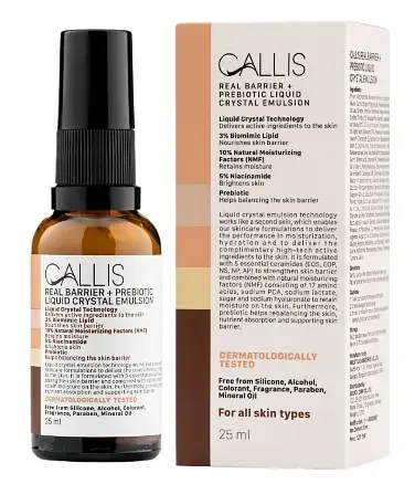 Callis Real Barrier + Probiotic Liquid Crystal Emulsion