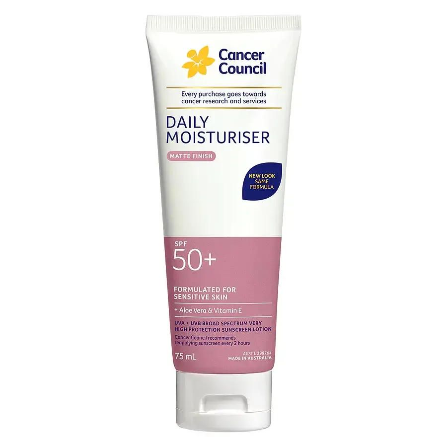 Cancer Council Daily Moisturiser Matte Finish SPF 50+