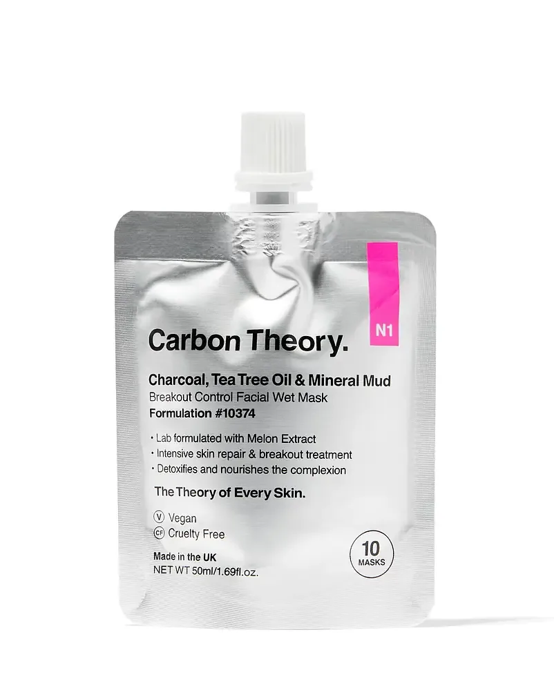 Carbon Theory Charcoal, Tea Tree Oil & Mineral Mud