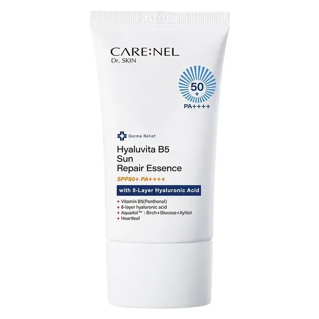 CARE:NEL Hyaluvita B5 Sun Repair Essence SPF50+ PA++++