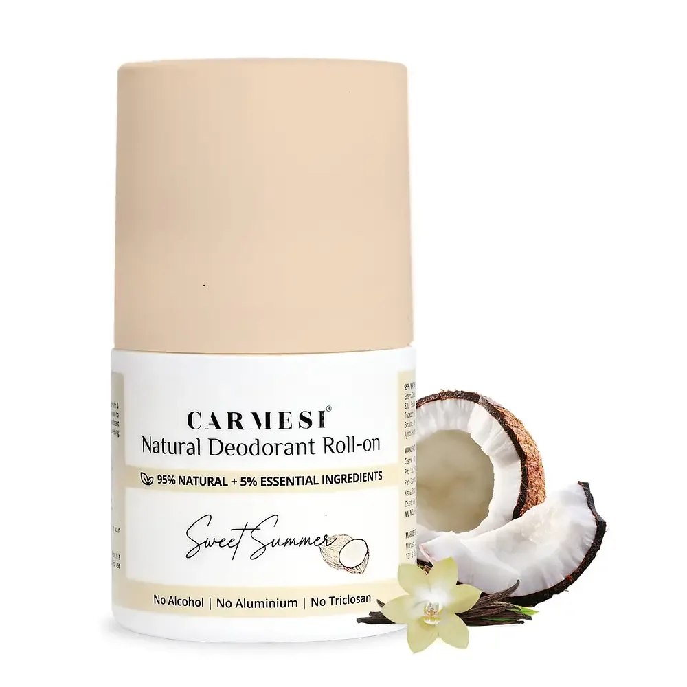 Carmesi Natural Deodorant Roll-On