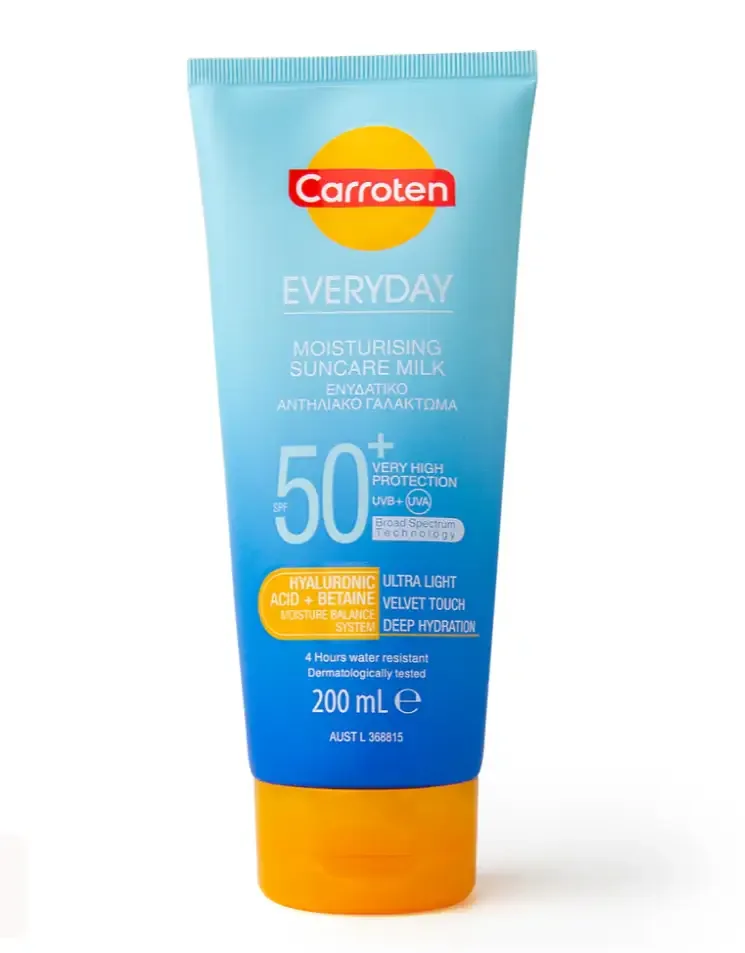 Carroten Everyday Moisturising Suncare Milk SPF 50+