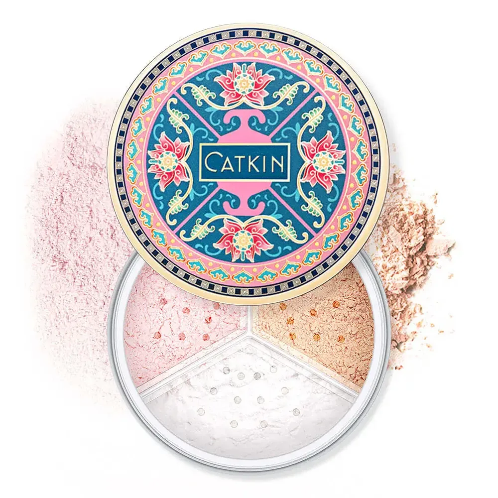 Catkin Tri-Color Lotus Loose Setting Powder