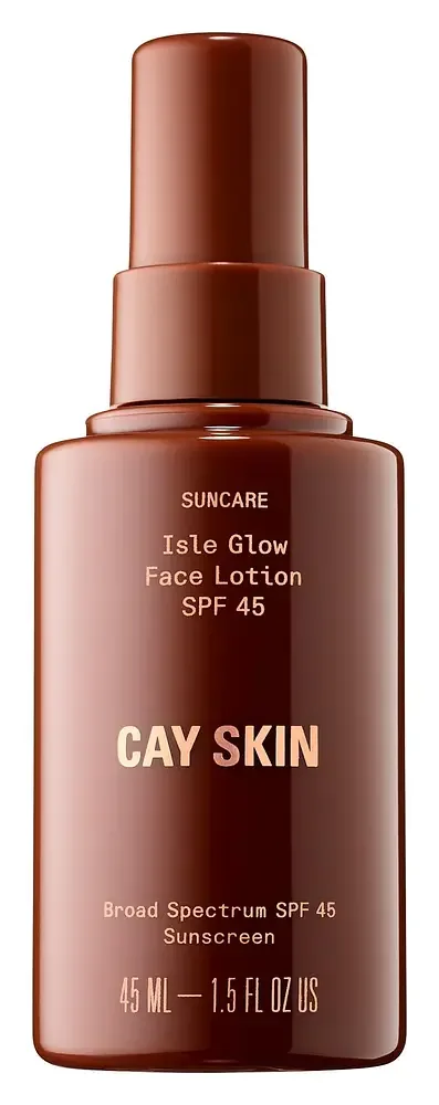 CAY SKIN Isle Glow Face Moisturizer with SPF 45 and Niacinamide
