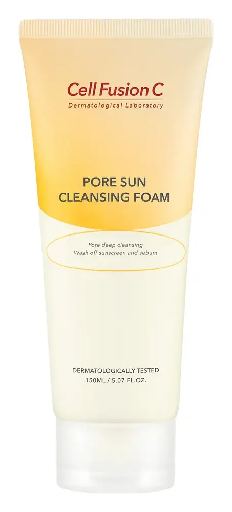 Cell Fusion C Pore Sun Cleansing Foam