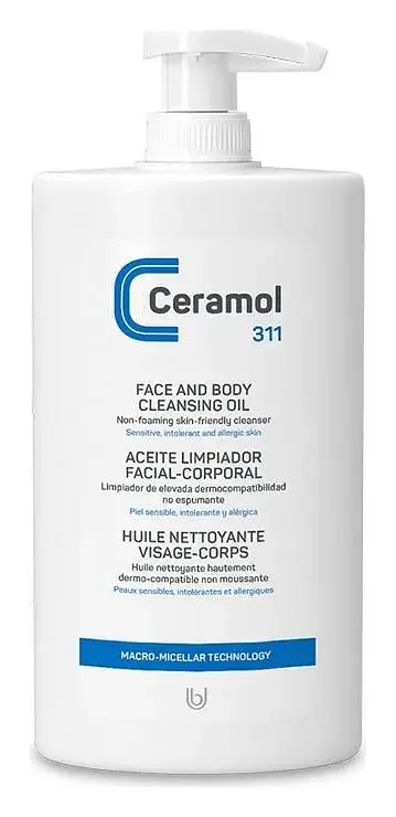 Ceramol Face and Body Cleansing Oil 311