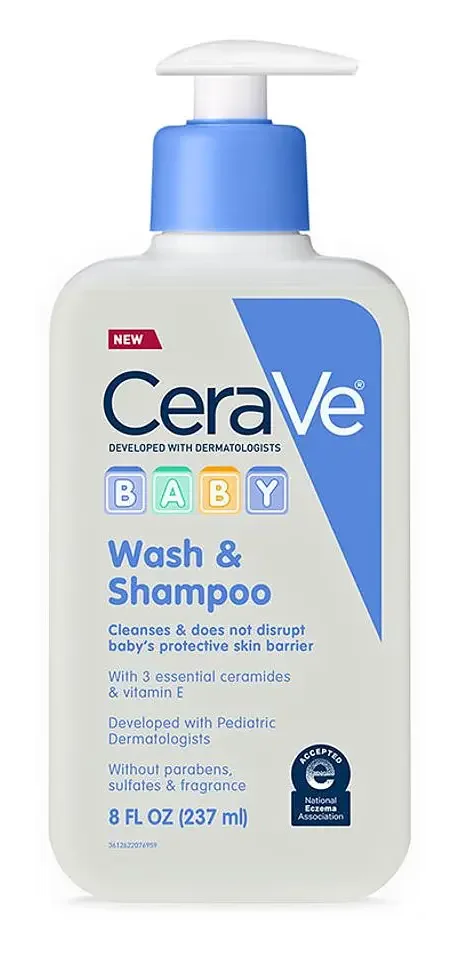 CeraVe Baby Wash and Shampoo