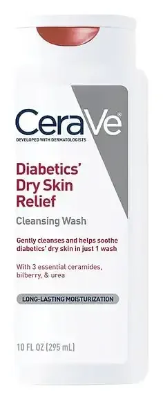 CeraVe Diabetics' Dry Skin Relief Cleansing Wash