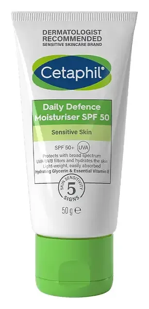 Cetaphil Daily Defence Face Moisturiser With SPF 50+