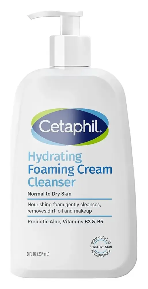 Cetaphil Hydrating Foaming Cream Cleanser