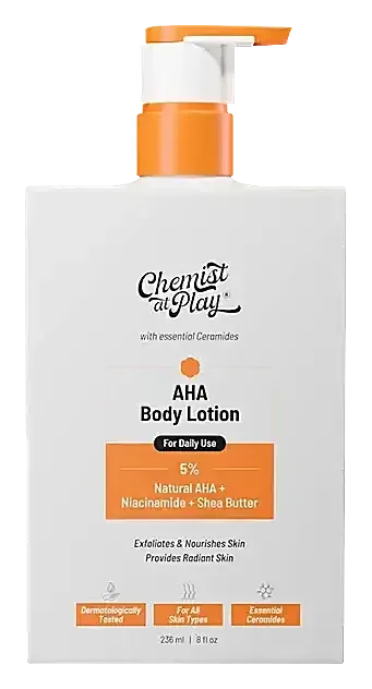 Chemist at Play AHA Body Lotion With Niacinamide & Shea Butter