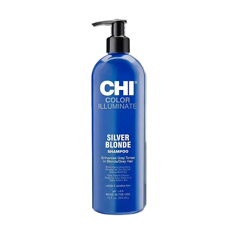 CHI Haircare Color Illuminate Silver Blonde Blue Shampoo