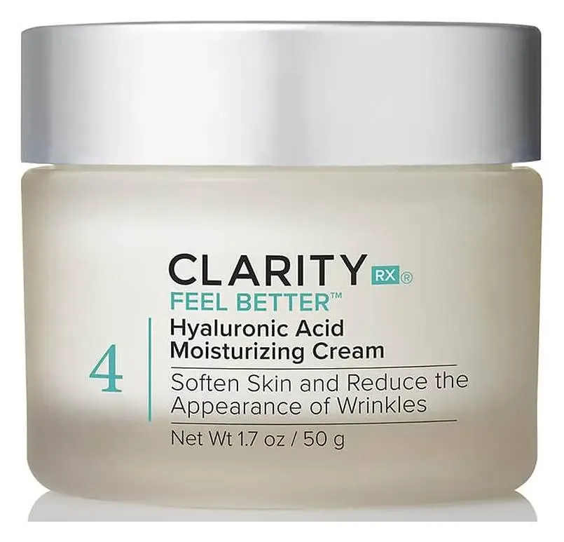 ClarityRx Feel Better Hyaluronic Acid Moisturizing Cream