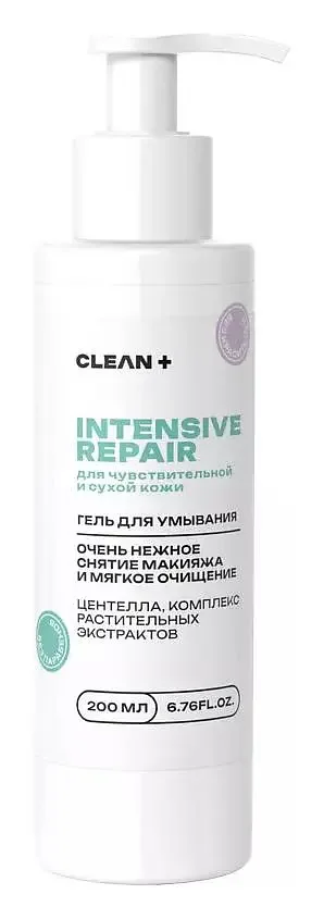 Clean+ Intensive Repair Gel Cleanser