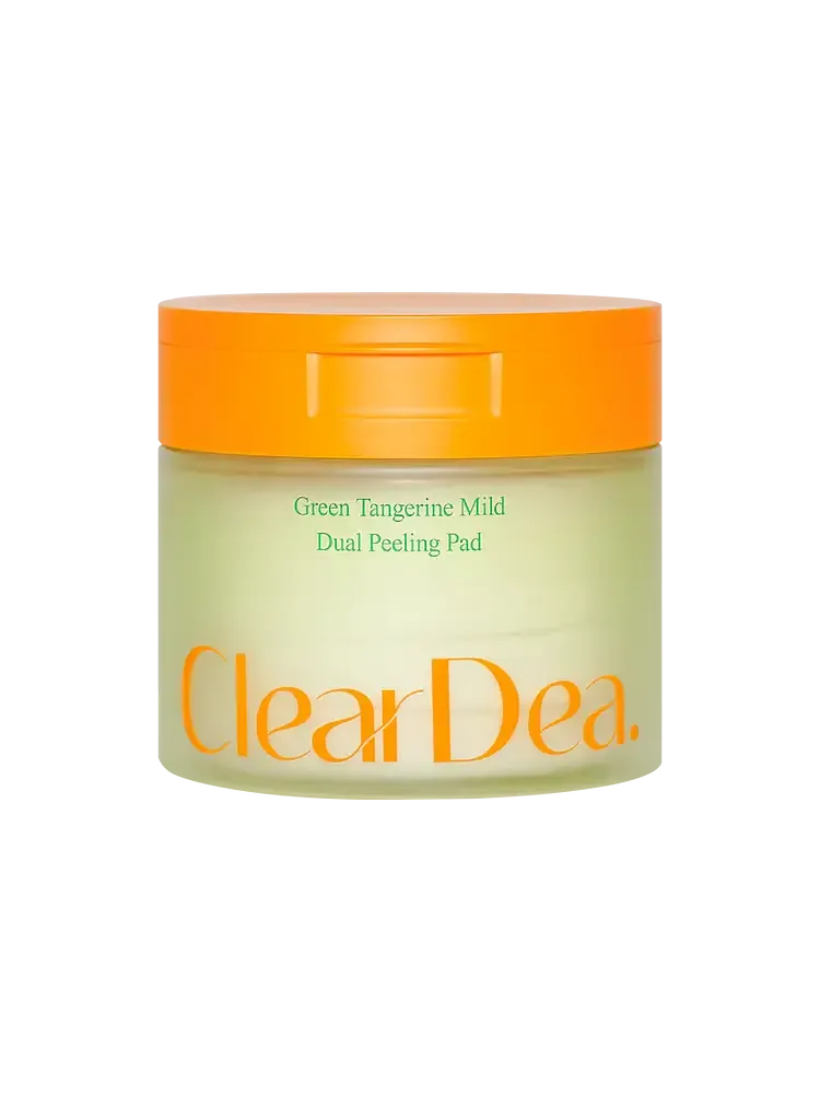 Clear Dea Green Tangerine Mild Dual Peeling Pad
