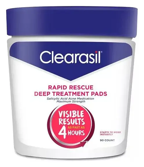 Clearasil Rapid Rescue Deep Treatment Pads