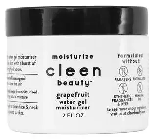 cleen beauty Water Gel moisturizer with Grapefruit