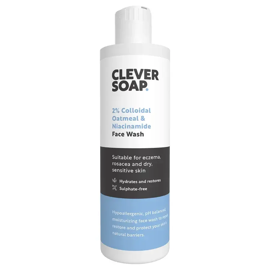 Clever Soap 2% Colloidal Oatmeal & Niacinamide Face Wash