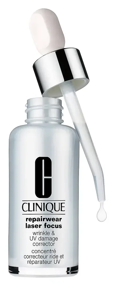 Clinique Repairwear Laser Focus Smooths, Restores, Corrects Face Serum