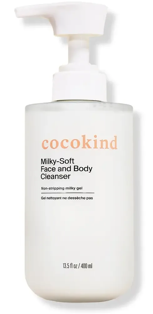 Cocokind Milky-Soft Face And Body Cleanser