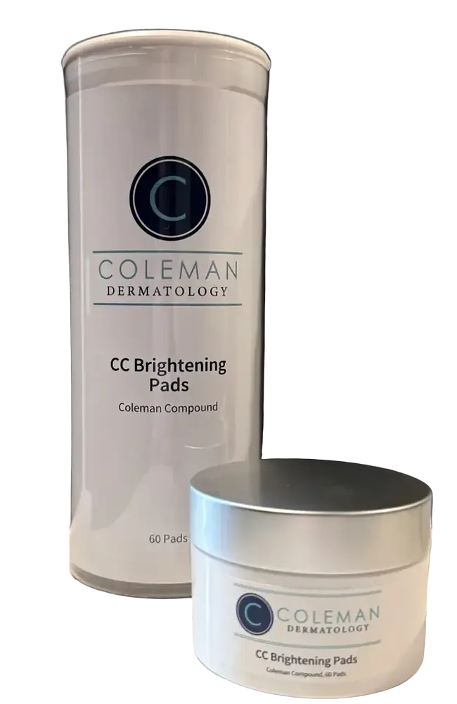 Coleman Dermatology CC Brightening Pads