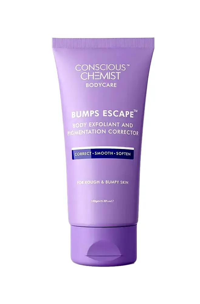 Conscious Chemist Bumps Escape Body Exfoliant And Pigmentation Corrector