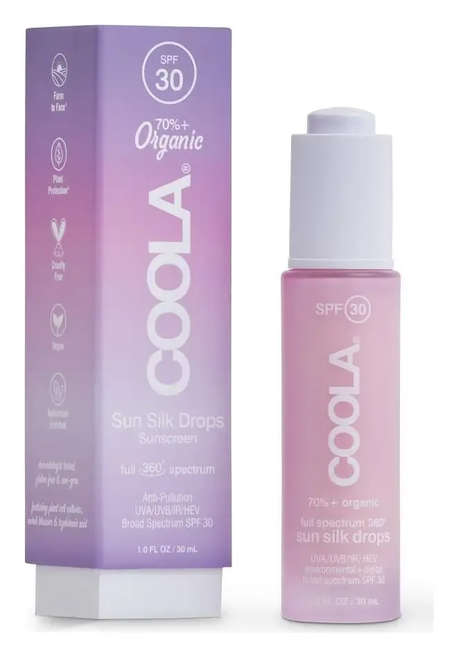 Coola Full Spectrum 360° Sun Silk Drops Organic Sunscreen SPF 30